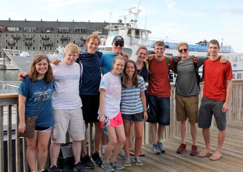 Exploring the Boston Harbor Islands in July