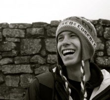 Diane’s son, Shane, during his National Leadership Council service trip in Peru. Behind him is the wall his class built for a community greenhouse as part of their work there.